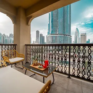 شقة Durrani Homes - Glam Living Besides Mall- 2br With Study Third Converted